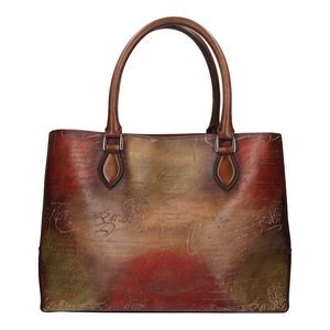 Berluti Toujours Tote Bag Scritto Leather